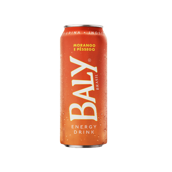 Energy Drink Morango e Pessego 473ml